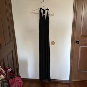 Forever 21 black maxi dress size- S